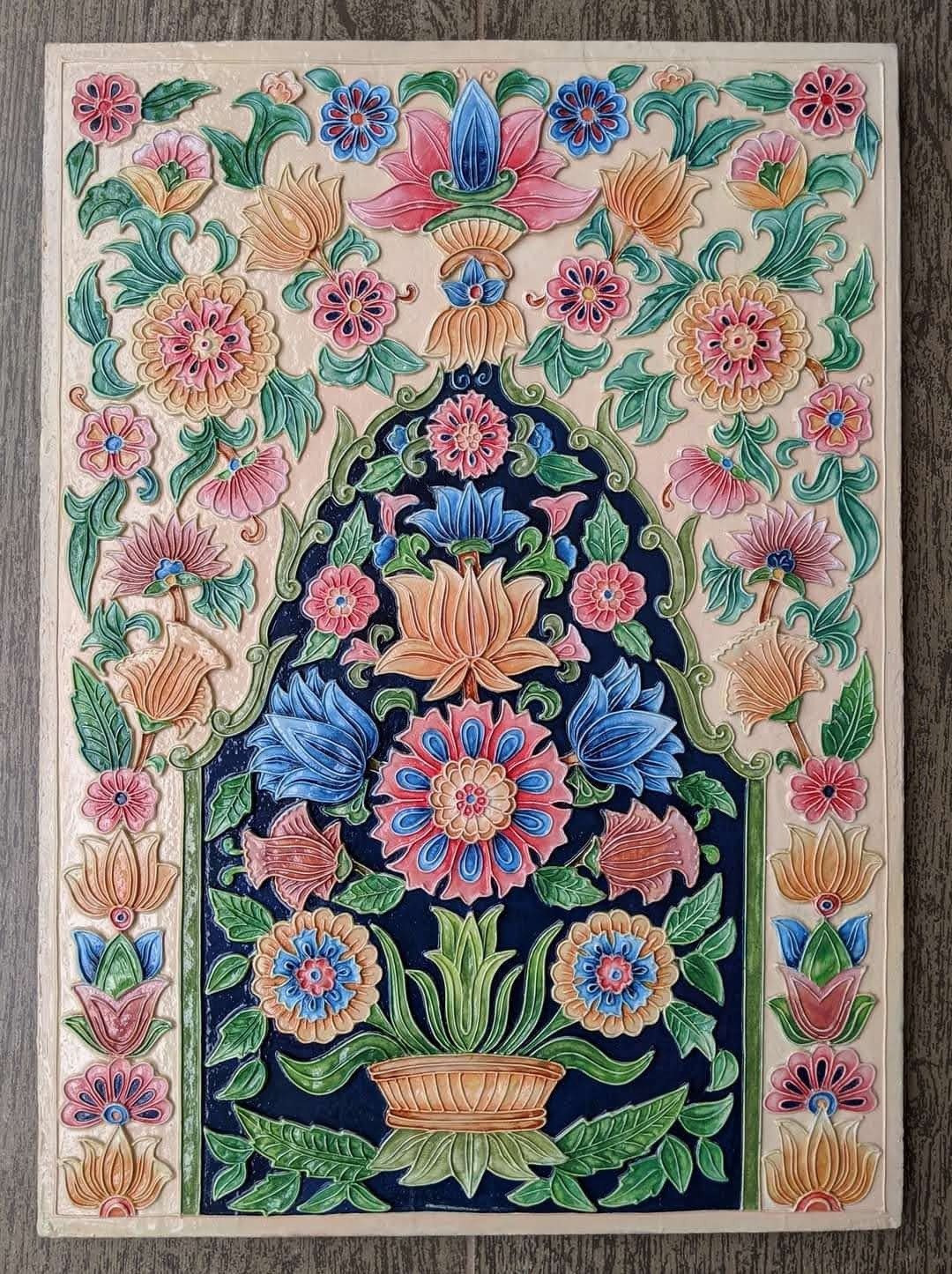 Relief Art - Oil Colour